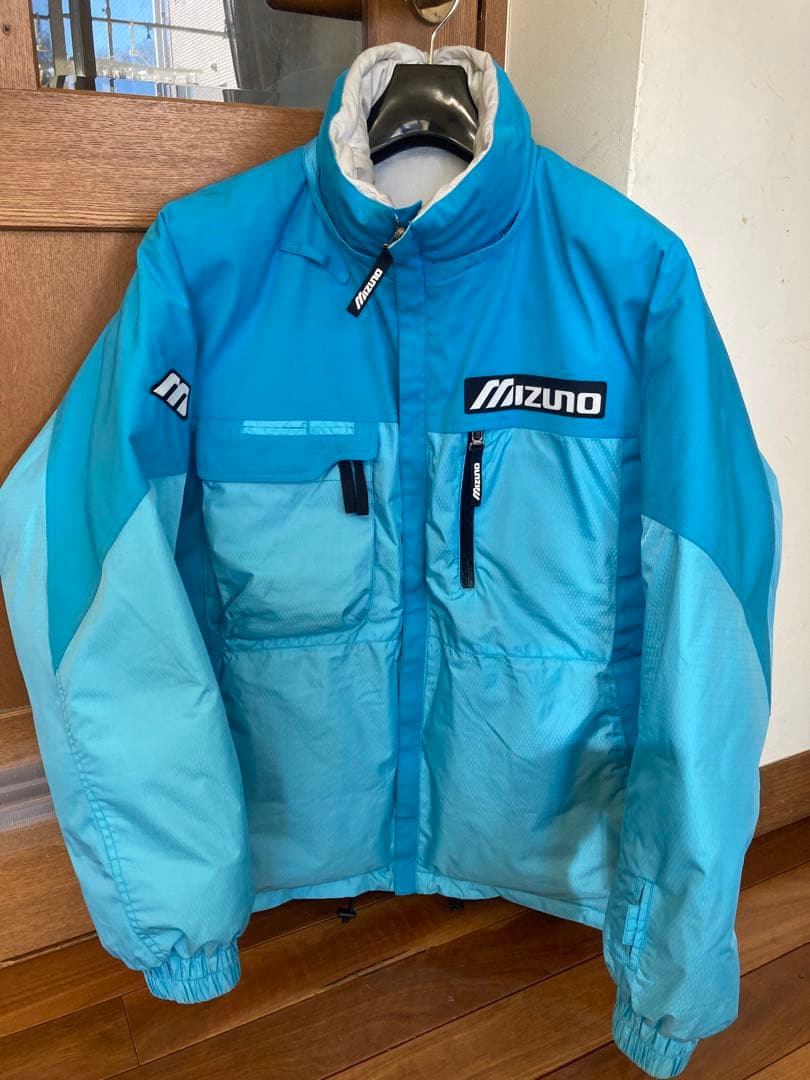 【美品】Mizunoミズノスキーウェア ダウンジャケット リバーシブル サイズL