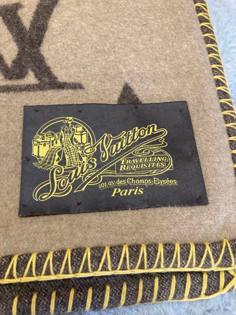 ☆ルイヴィトン☆ モノグラム　リバーシブルブランケット