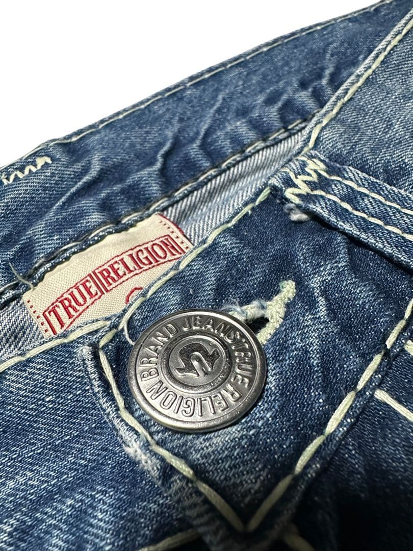 TRUE RELIGION USA製 デニム W32 フレア Y2K IO着用