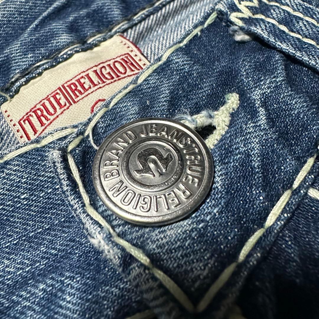 TRUE RELIGION USA製 デニム W32 フレア Y2K IO着用