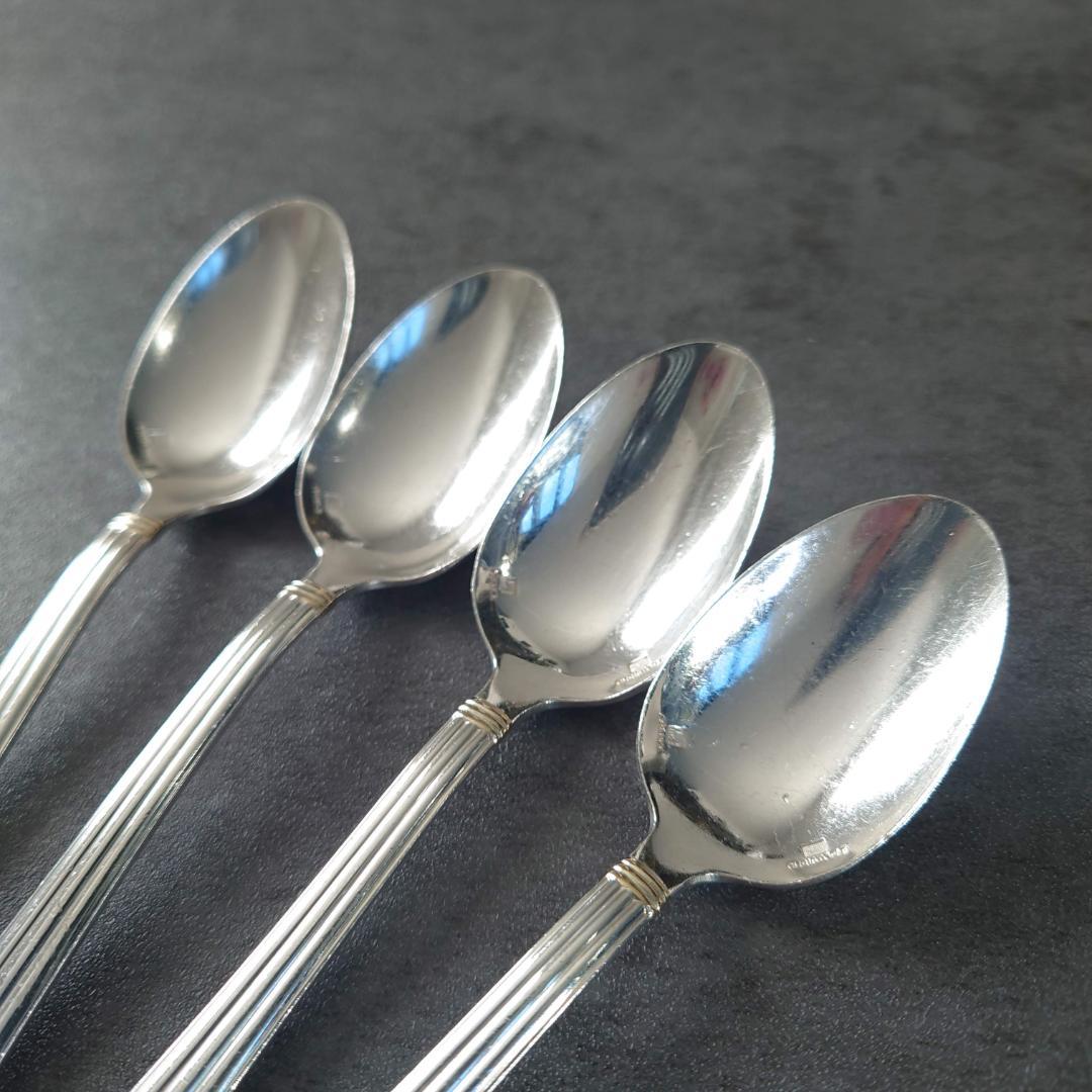 格安 希少 クリストフル アリアゴールドリング コーヒースプーン 4点