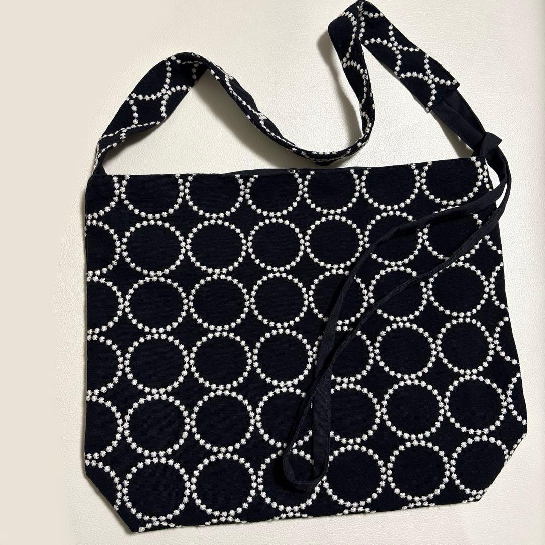 ミナペルホネン　ハンドメイド　ショルダーバッグ　タンバリン　M