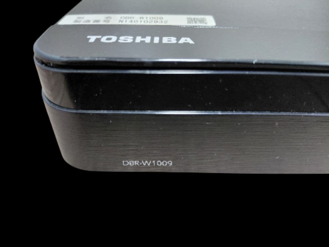 TOSHIBA REGZA DBR-W1009 ブルーレイレコーダー