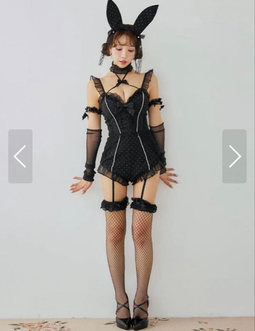 ハーネスネックバニー black
