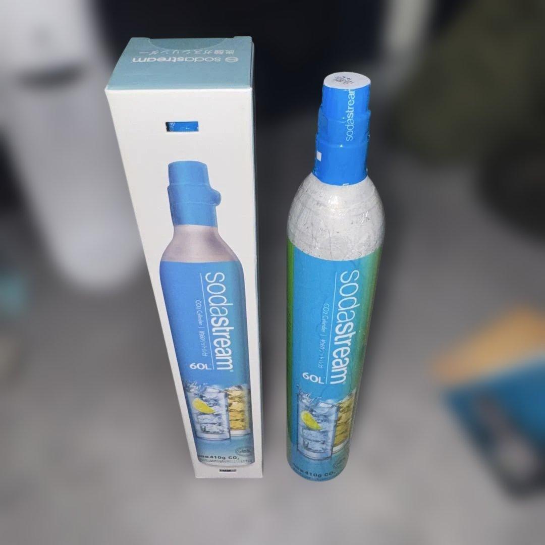 ポ*ポ様 新品ソーダストリームSPIRITONETOUCHシリンダー60L×2