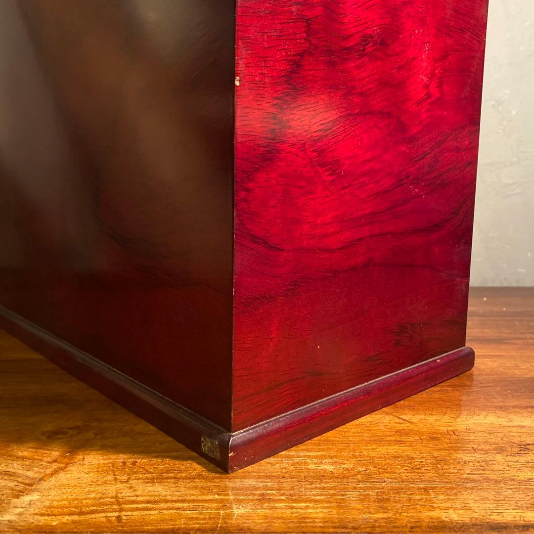 昭和レトロ 三段小引き出し ローズウッド 収納 インテリア 古家具