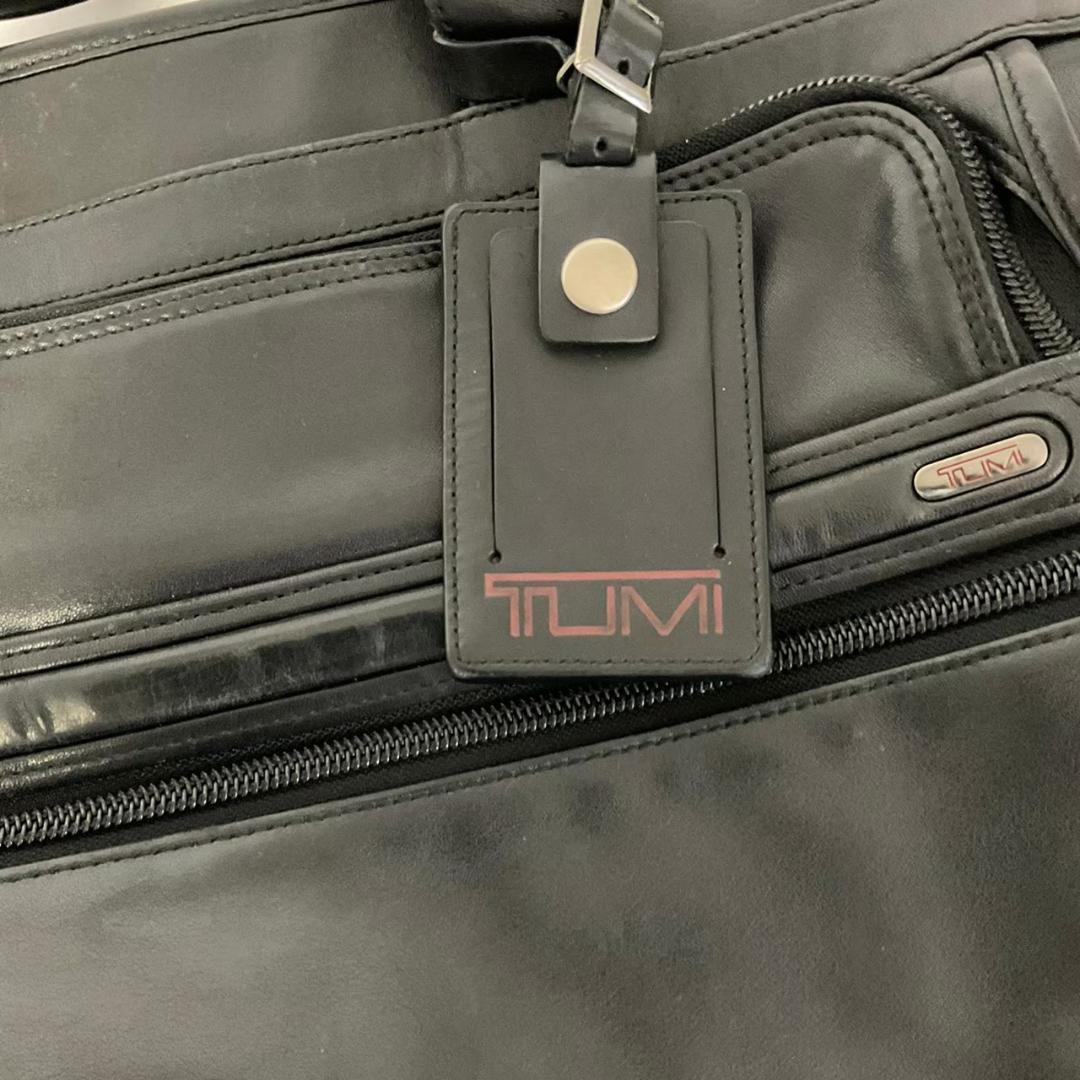 TUMI トゥミ ビジネスバッグ オールレザー ブリーフケース ショルダーパット