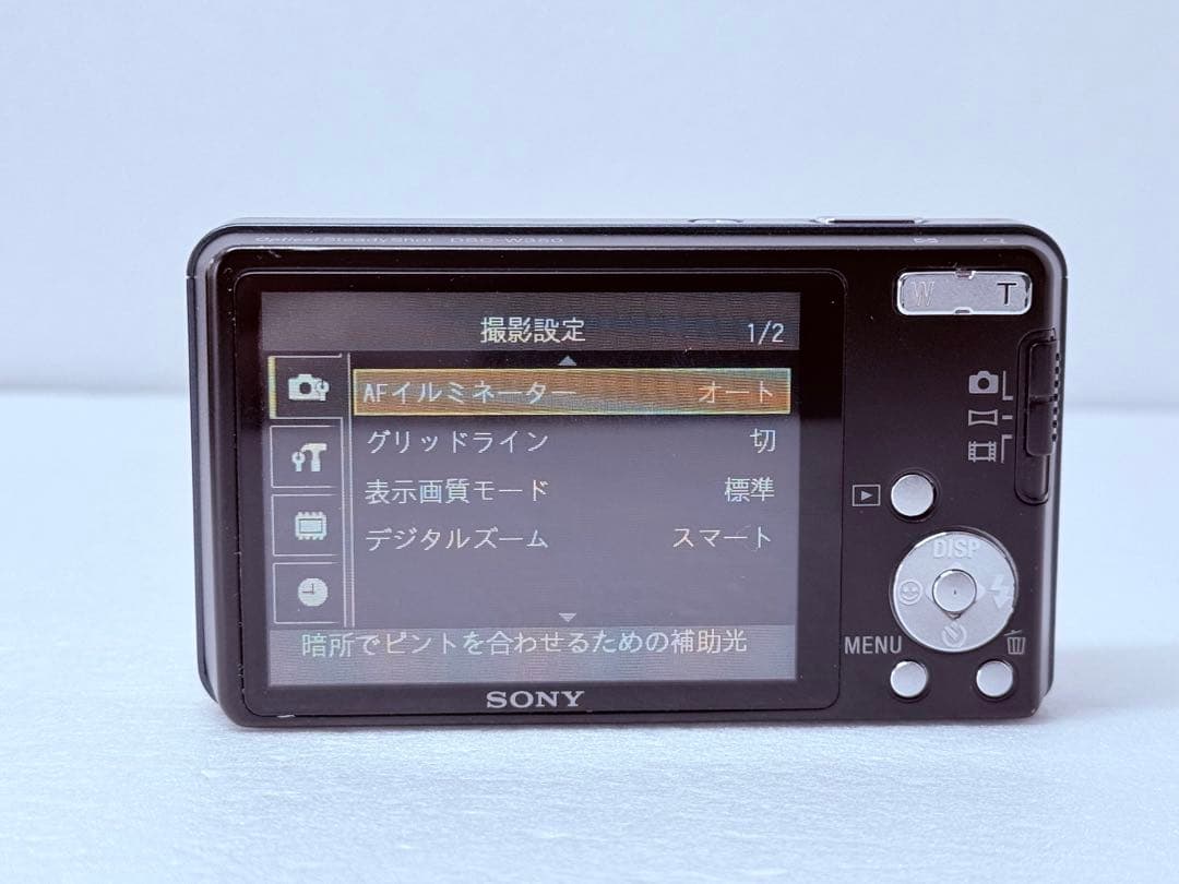 SONY Cyber-shot DSC-W350 ブルー 動作確認済 コンデジ