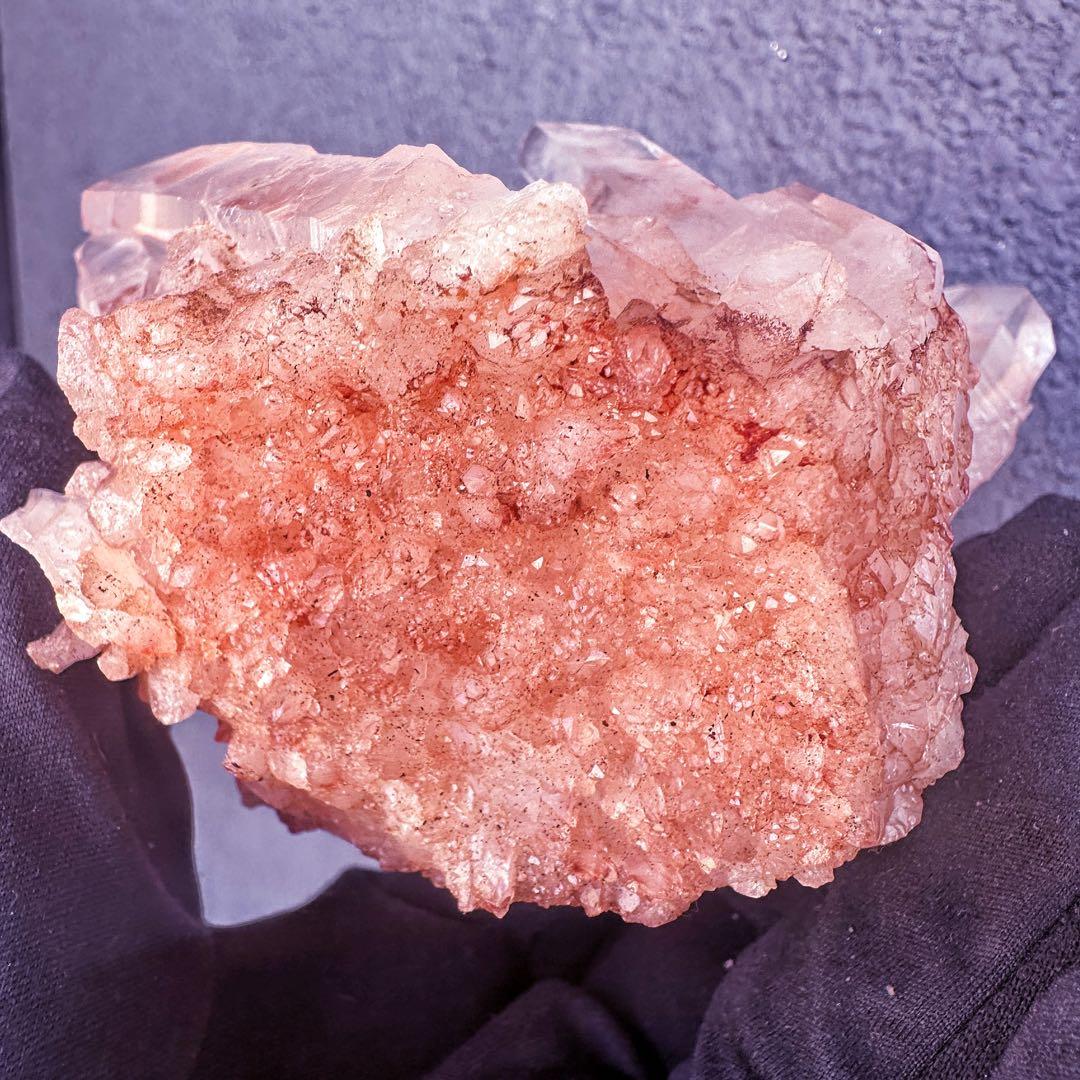 爆レア❗️高透明度❗️超綺麗♡超強いパワー ピンク ヒマラヤ クラスターA1435