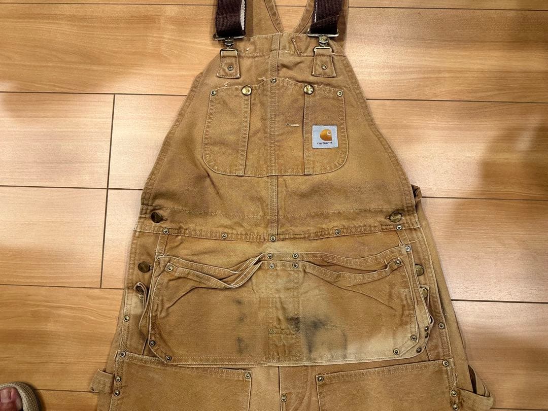 VINTAGE Carhartt オーバーオール エプロン USA製