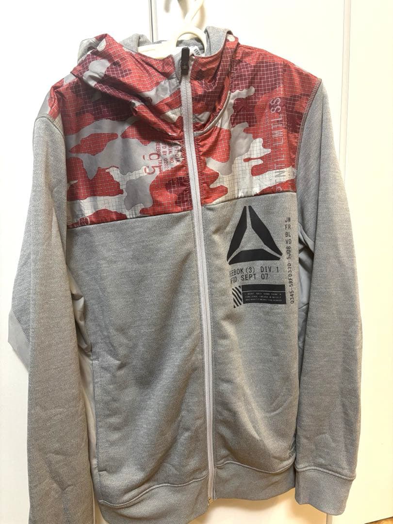 リーボックジャージ上下　赤迷彩　堀口恭司選手着用モデル