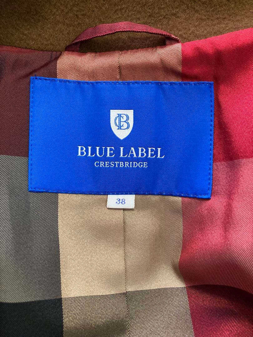 【美品】 ブルーレーベル　ブラウン　コート