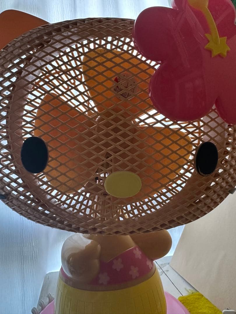 (専用) キティちゃん 黒ギャル ハイビスカス 扇風機