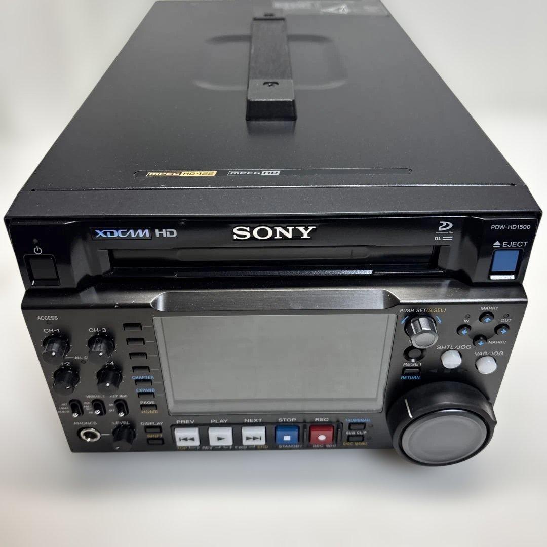 【2月中は特別価格】業務用　SONY PDW-HD1500 XDCAM HD