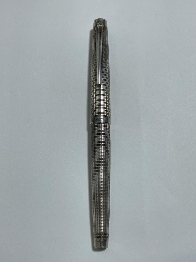 PLATINUM 万年筆 18K STERLINGSILVER vintage