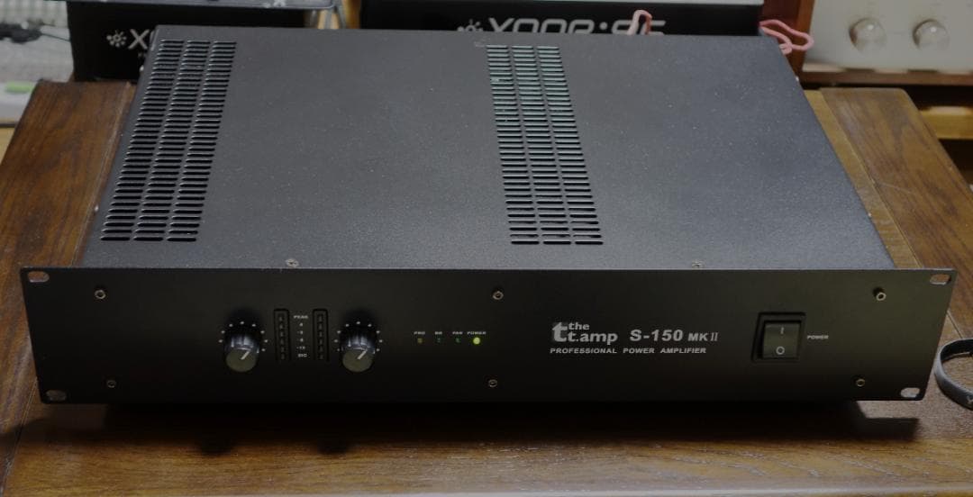 美品　パワーアンプ　thomann S-150mk2　完動品
