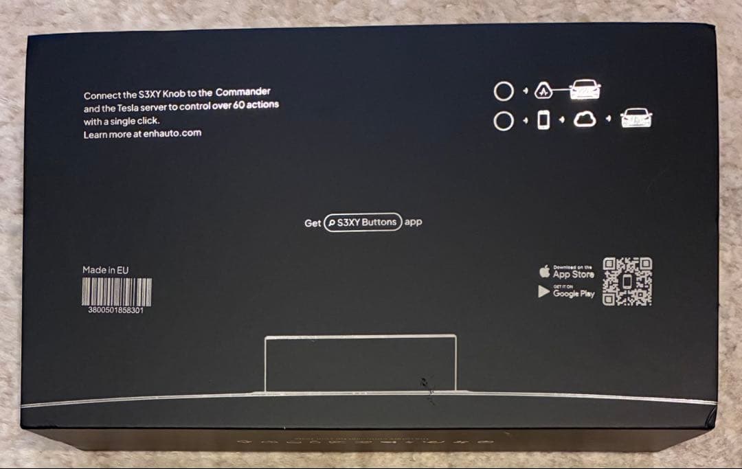 S3XY Knob & S3XY Button x２個 TESLA MODEL3