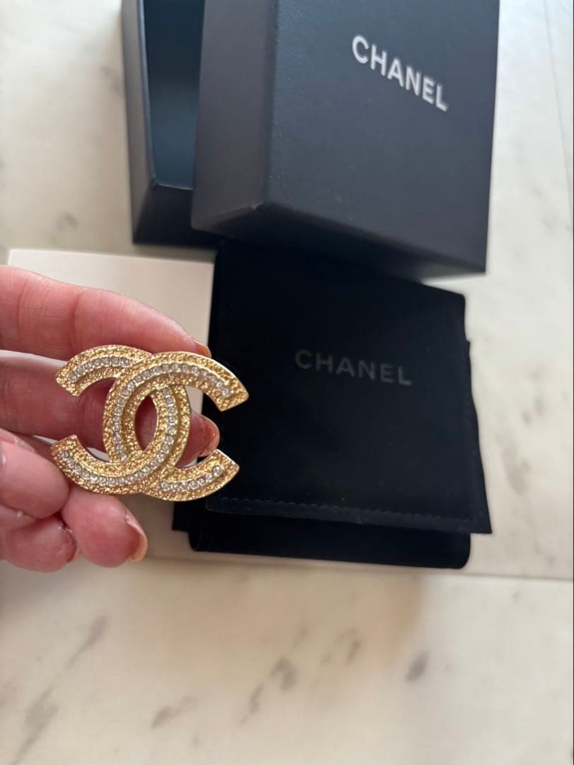 CHANEL シャネル ブローチ 正規品