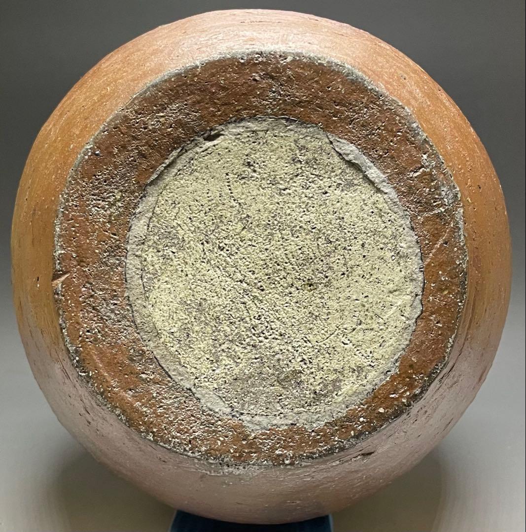 古丹波　猫掻き　壺　室町〜桃山時代　36cm t148