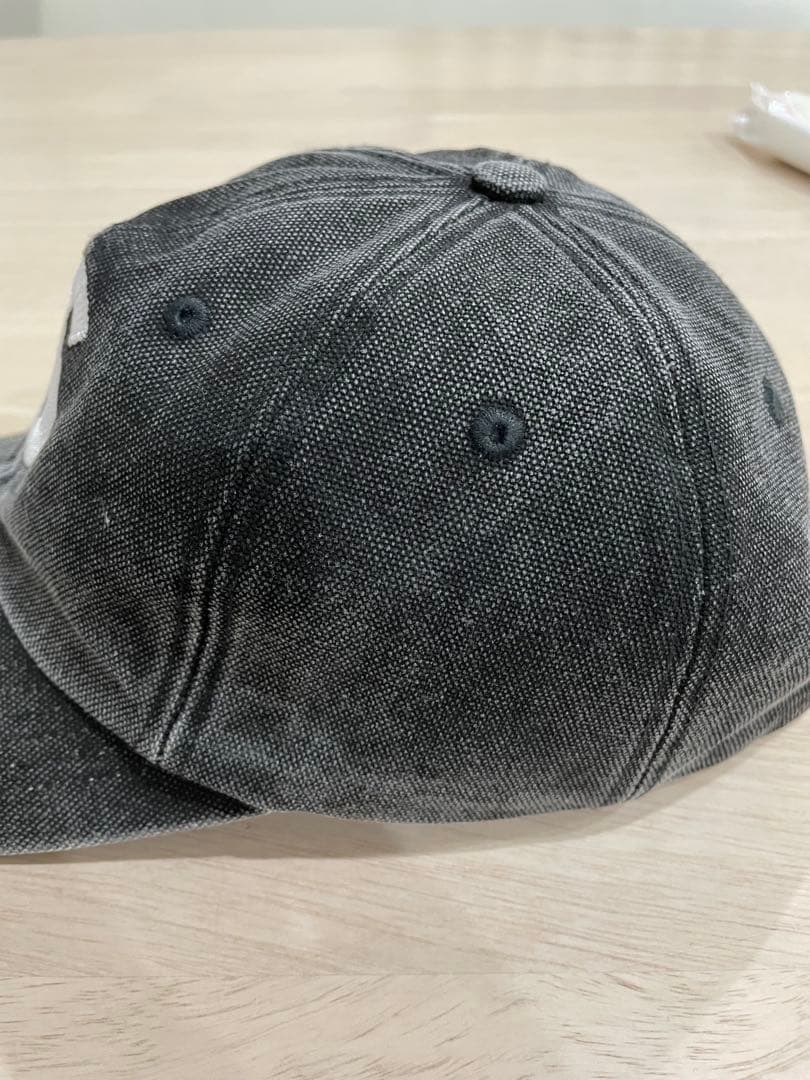 U*様 Supreme デニムキャップ ブラック/グレー