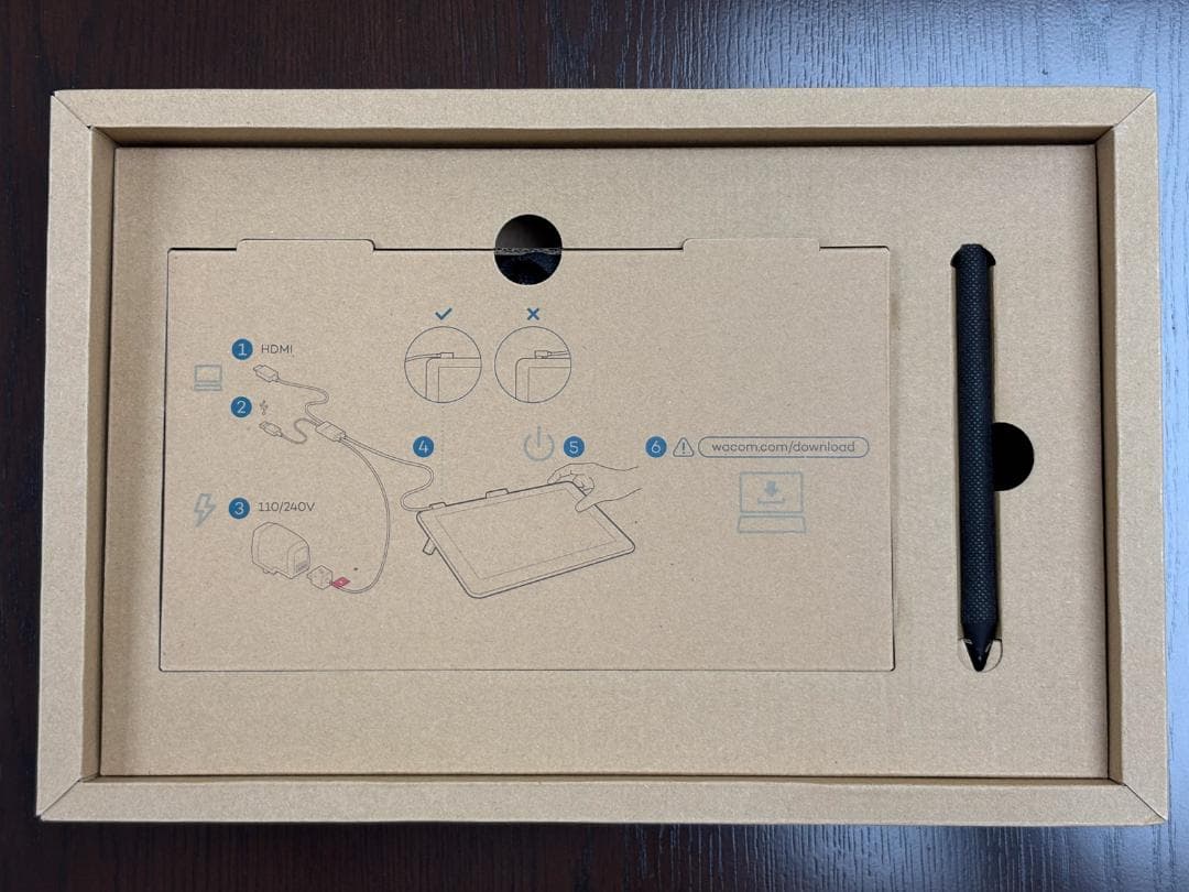 ワコム　液晶ペンタブレット　Wacom One(初代) 【美品】