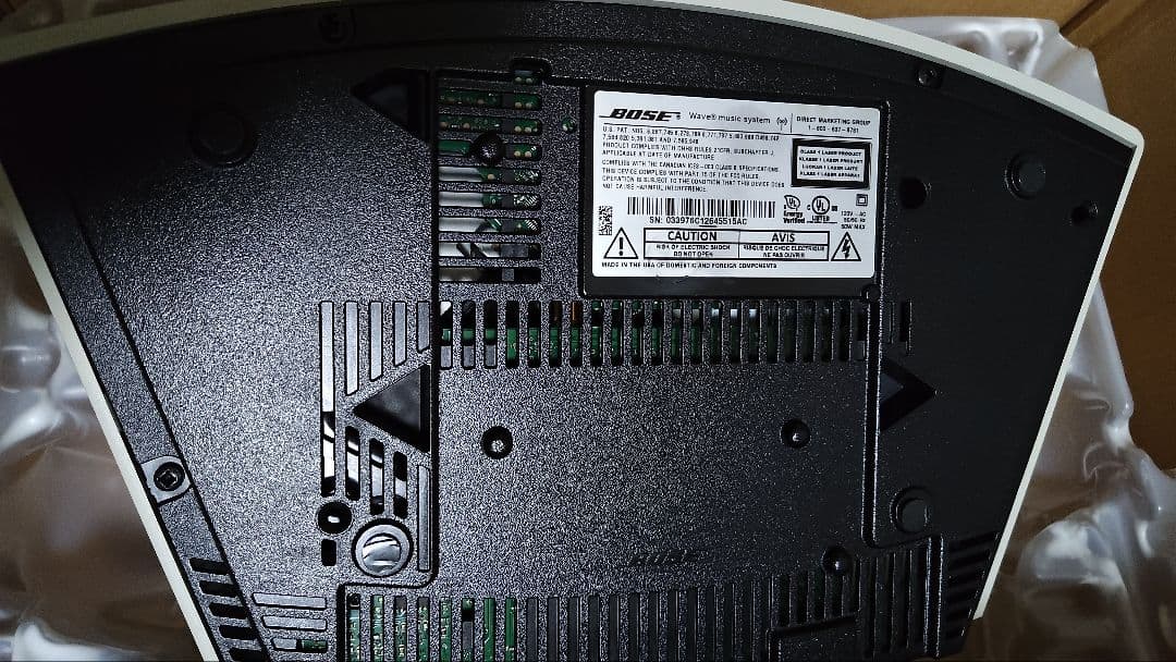 G*i様 BOSE wave music system US版 美品