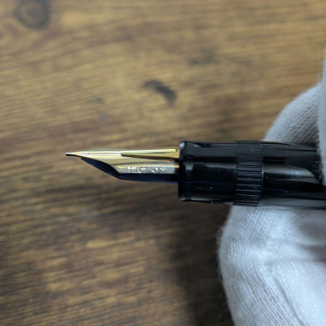 【PILOT廃版】万年筆　初代ジャスタス　F字　14K