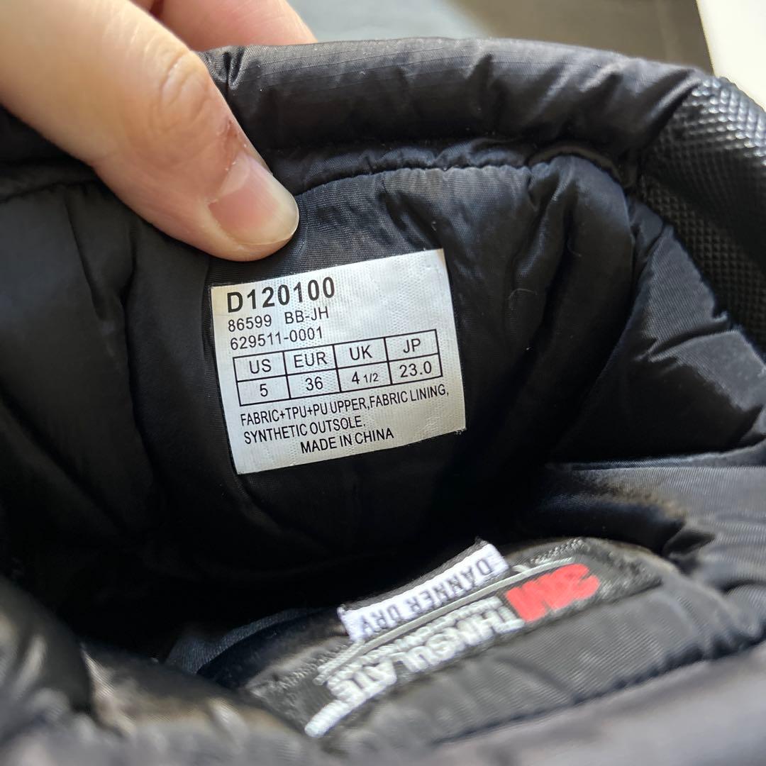 スノーボード DANNER FREDDO D120100 23cm BLACK