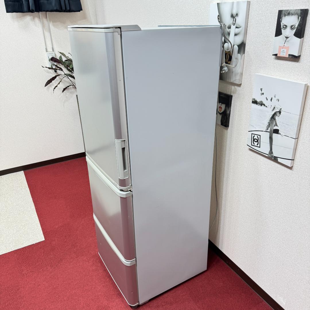 東京23区送料無料　シャープ3ドア冷蔵庫2017年製350L　洗浄/除菌済み