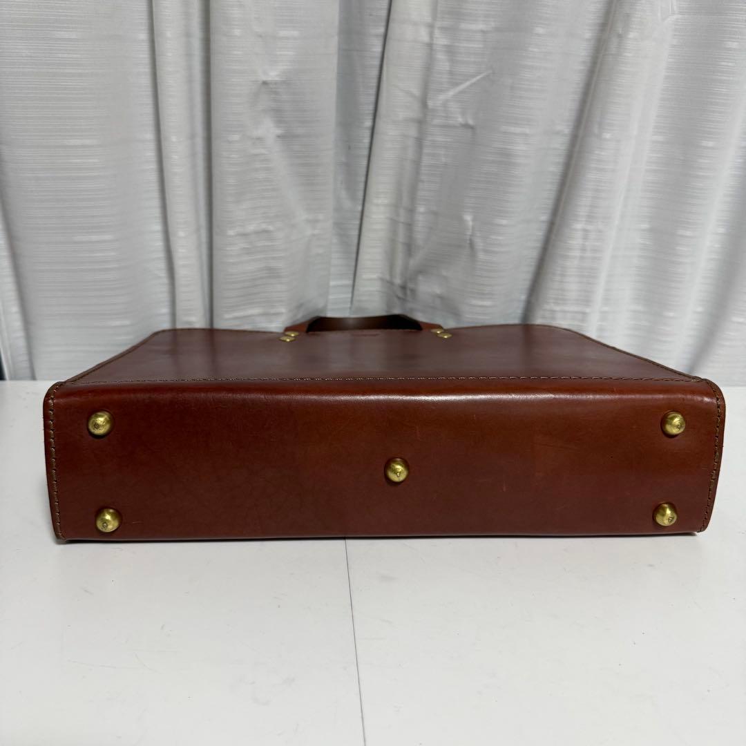 ⭐️美品⭐️　HERZ　ヘルツ　ビジネスバッグ　ブリーフケース　ブラウン