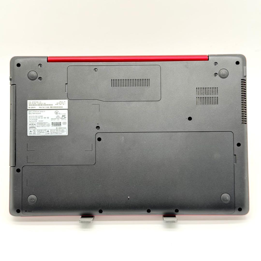 富士通ノートPC i7 16GB 新品SSD512 Blu-ray 11pro