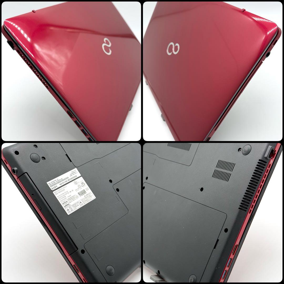 富士通ノートPC i7 16GB 新品SSD512 Blu-ray 11pro