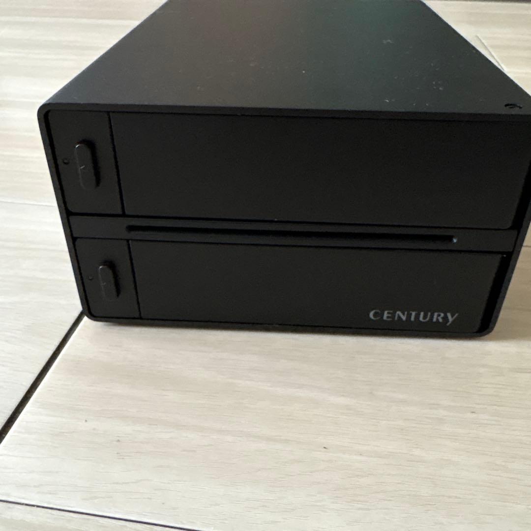 【美品】センチュリー 裸族のテラスハウス RAID USB3.2 Gen2