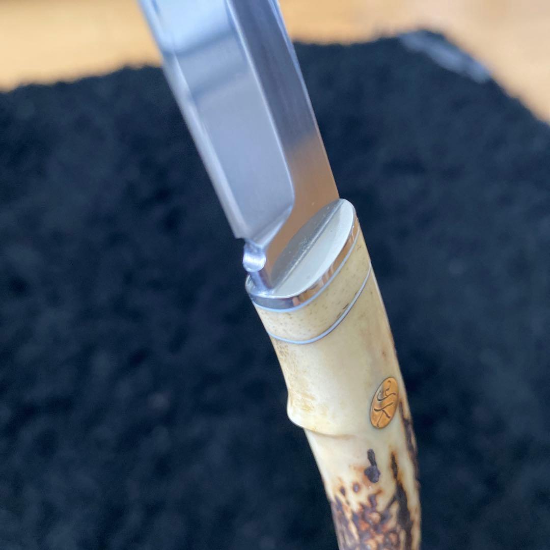 【カスタムナイフ（鎌田好和作）】ナイフマガジン掲載作品