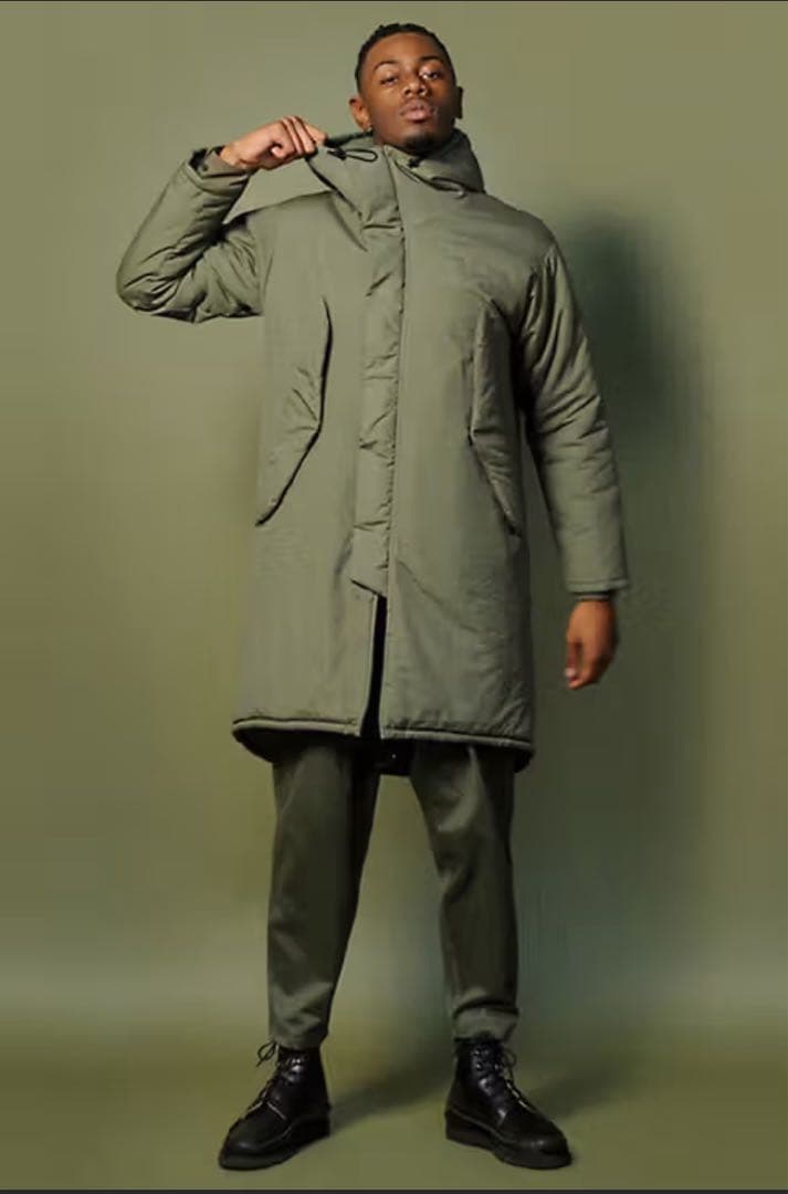 MONITALY モニタリー HARRYSCOAT 中綿 コート 38 USA