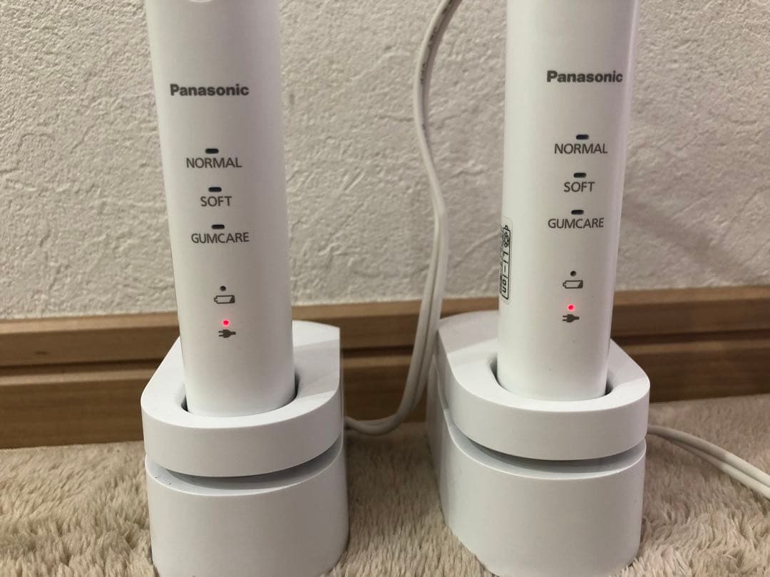 Panasonic EW-DL57-W電動歯ブラシ本体 2台