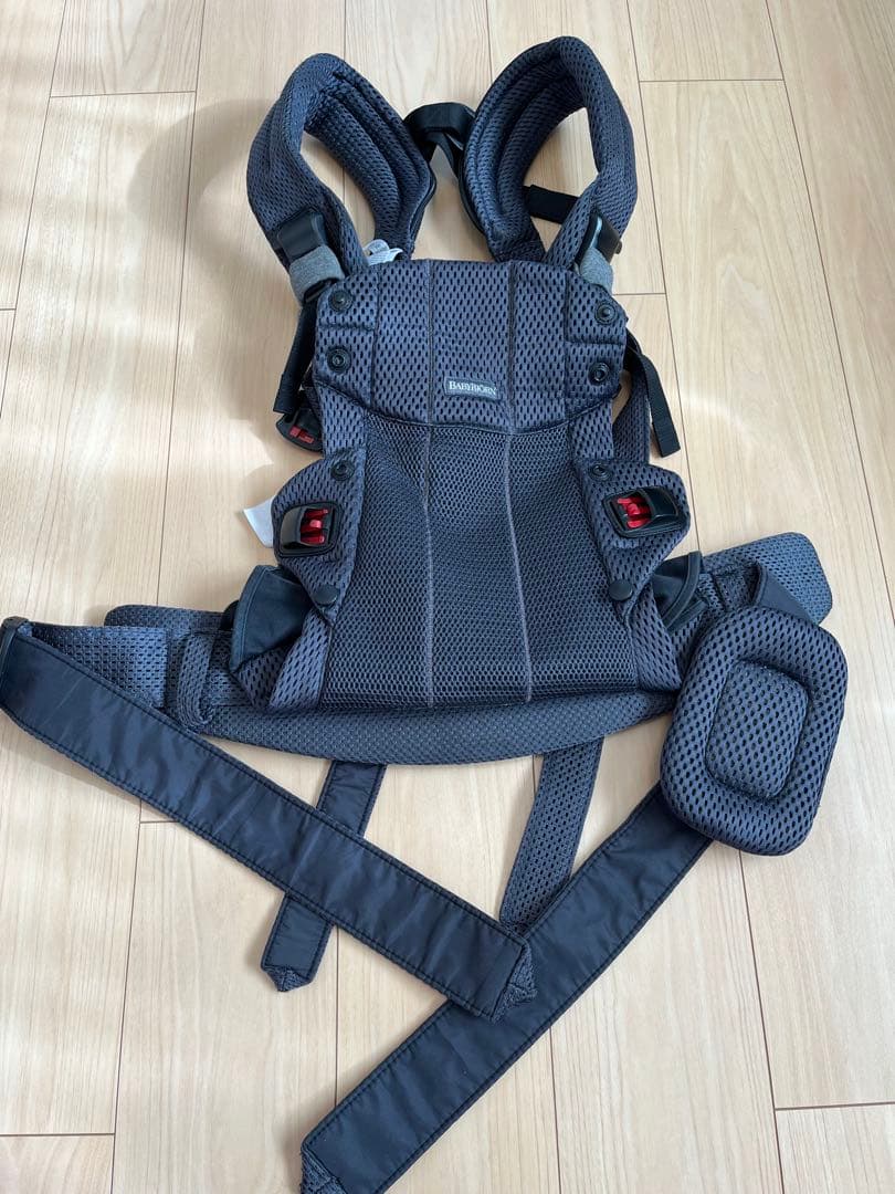 ベビービョルン　ハーモニー　アンスラサイト　ベビーキャリア　抱っこ紐