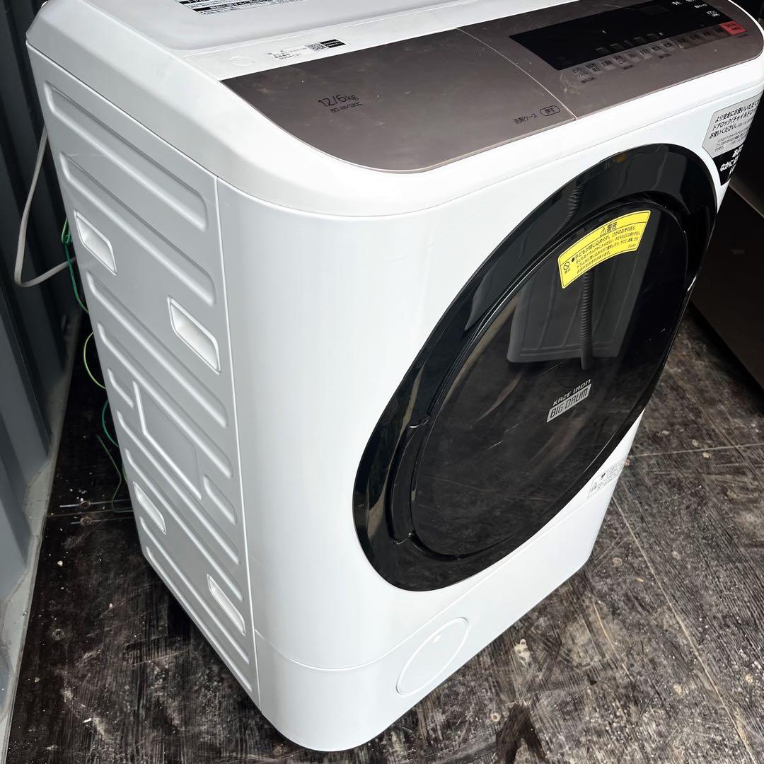 53取付無料！日立熱乾燥搭載！ビッグドラム高性能ドラム式洗濯機！冷蔵庫