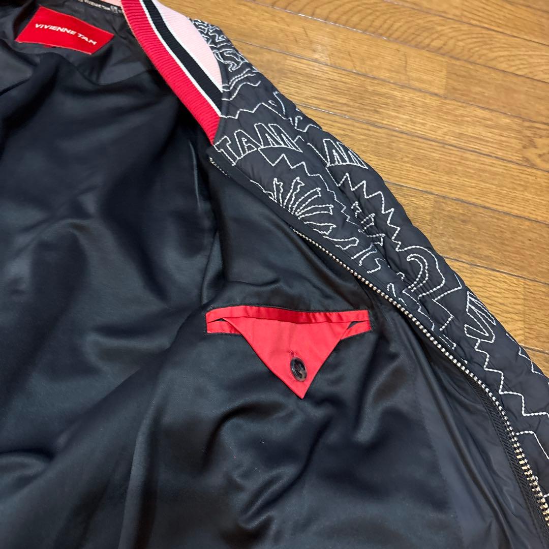 VIVIENNE TAM 刺繍モッズコート