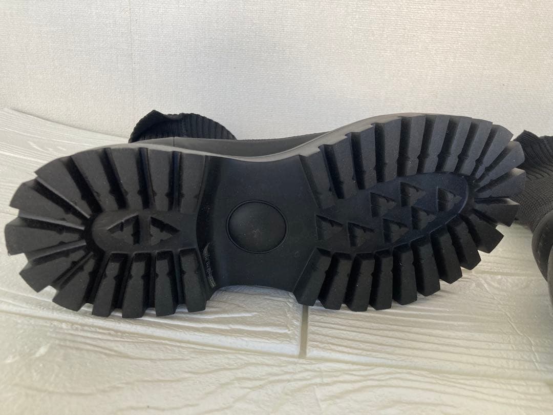 emmiニットブーツ ブラック　24㎝