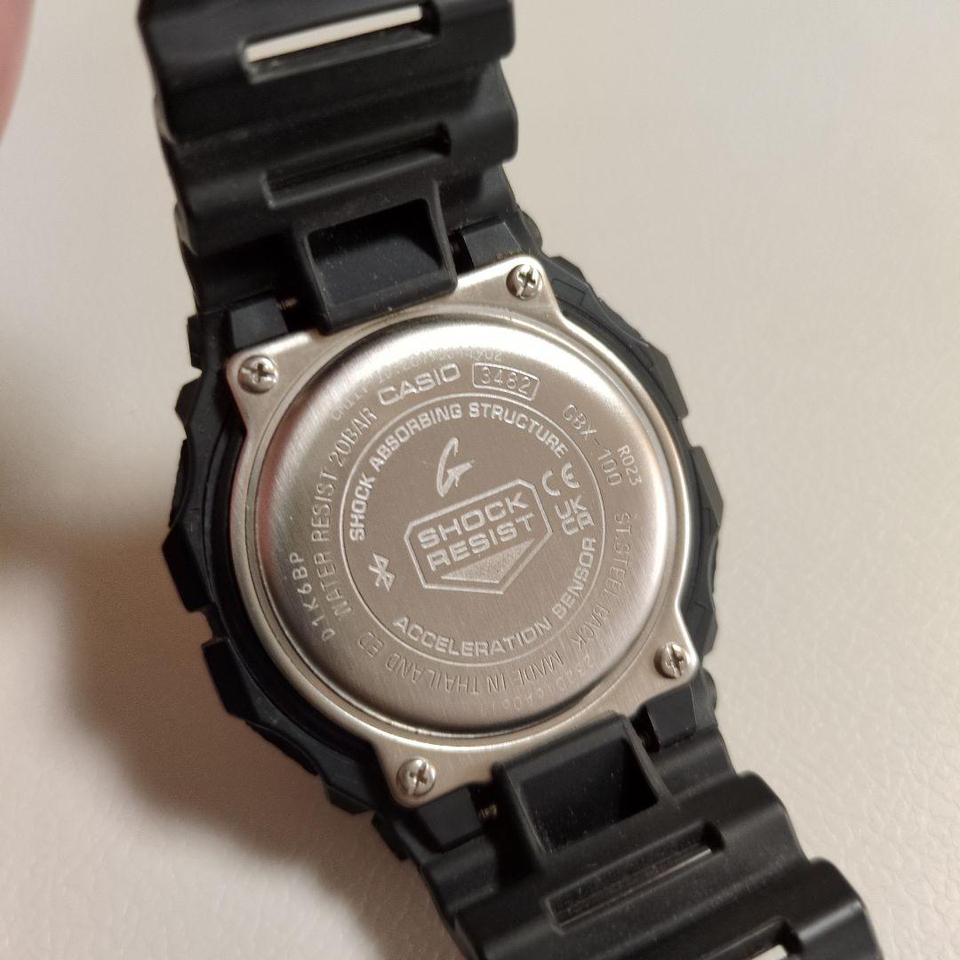カシオ G-SHOCK GBX-100NS-1 スマートフォンリンク 説明書完備