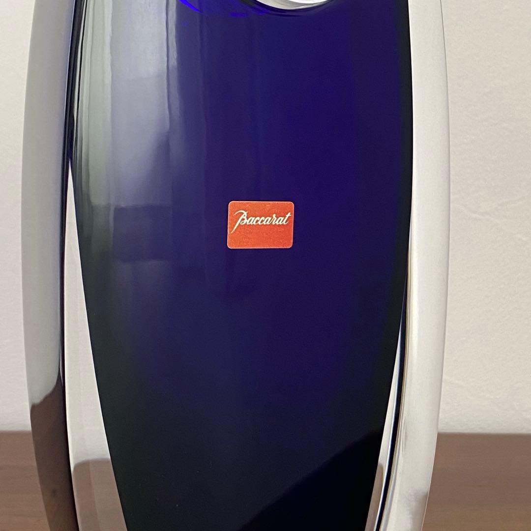 Baccarat バカラ オセアニア ブルー 花瓶 フラワーベース