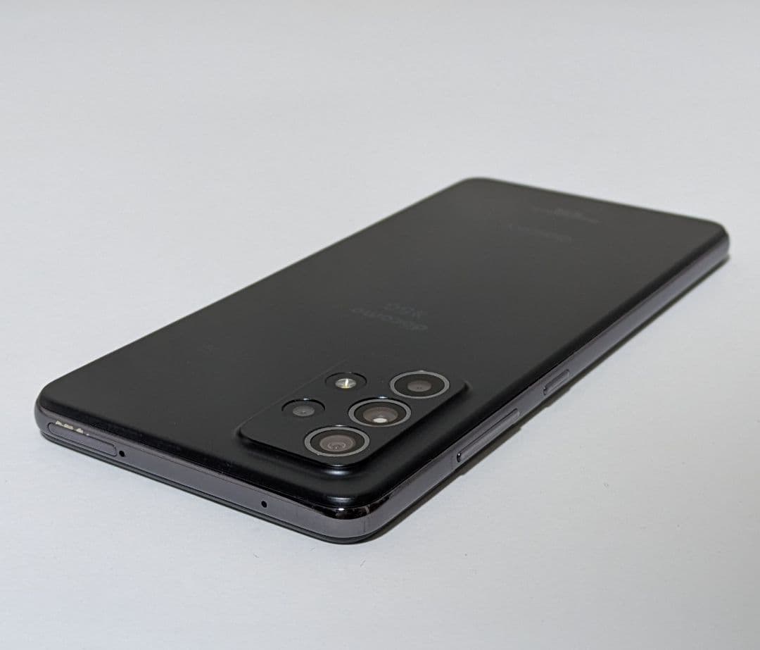 【液晶美品】Galaxy A52 5G SC-53B 黒 ドコモ SIMフリー