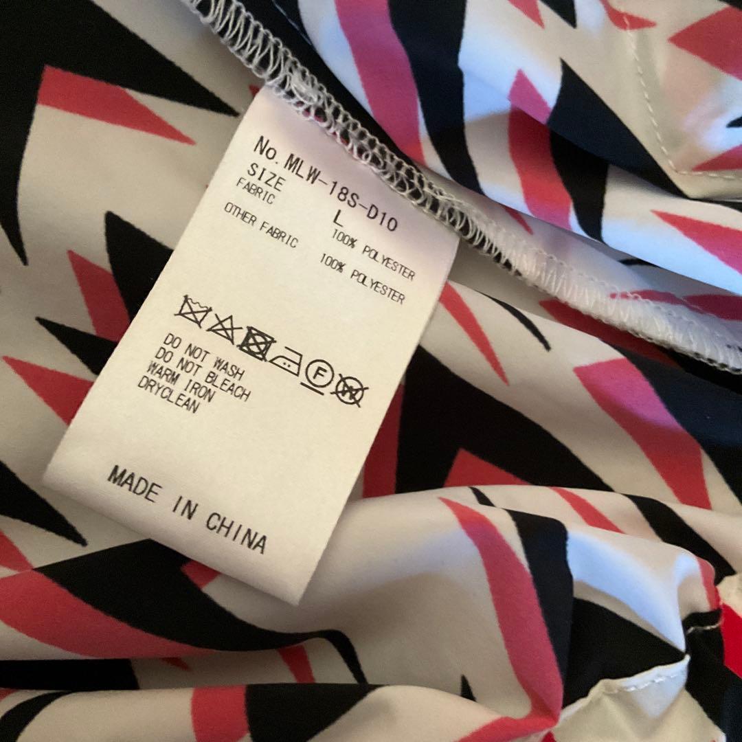 美品MARK & LONA ジオメトリックパターン ジャケットL