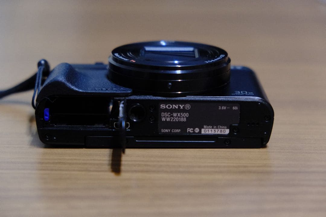 【基本動作確認済】グリップ付　Sony Cyber-shot DSC-WX500