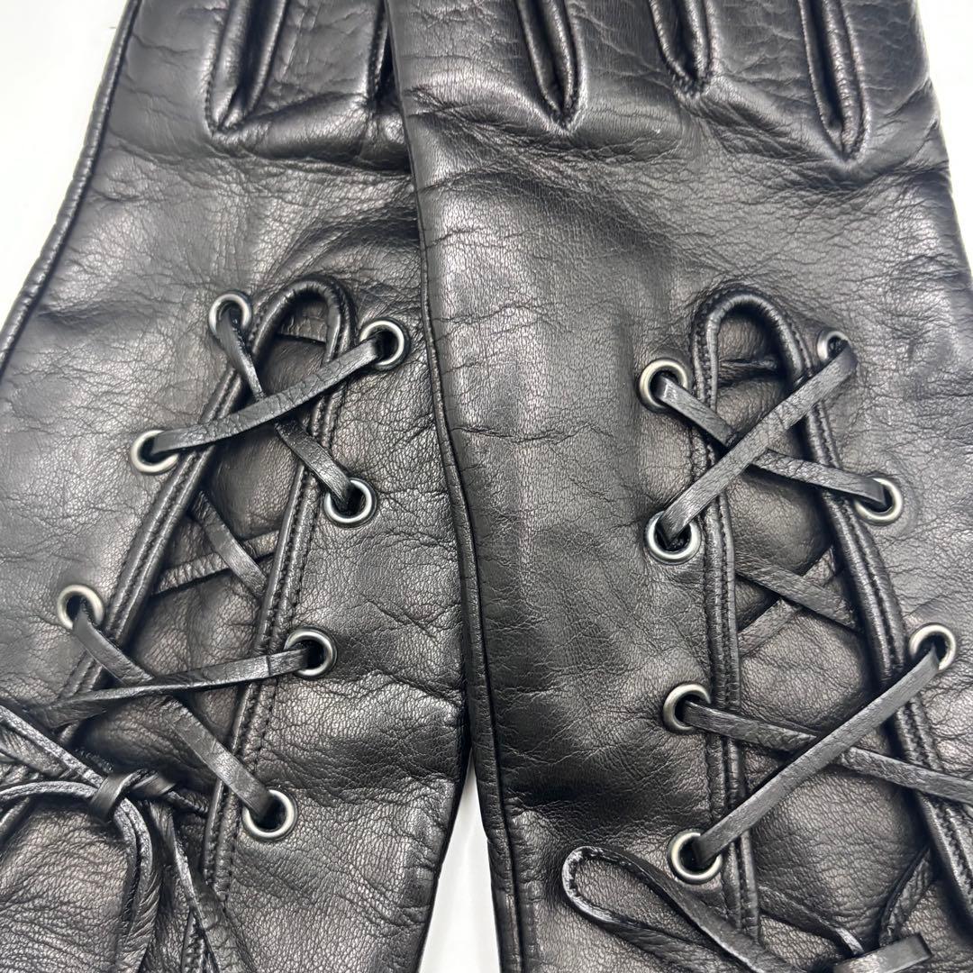 PRADA☆レザーグローブ ブラック サイズ7