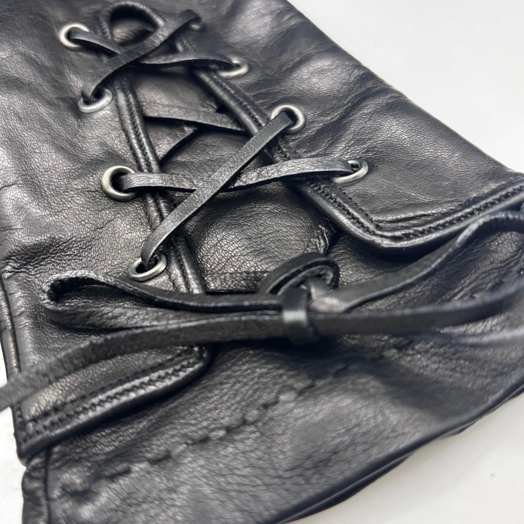 PRADA☆レザーグローブ ブラック サイズ7