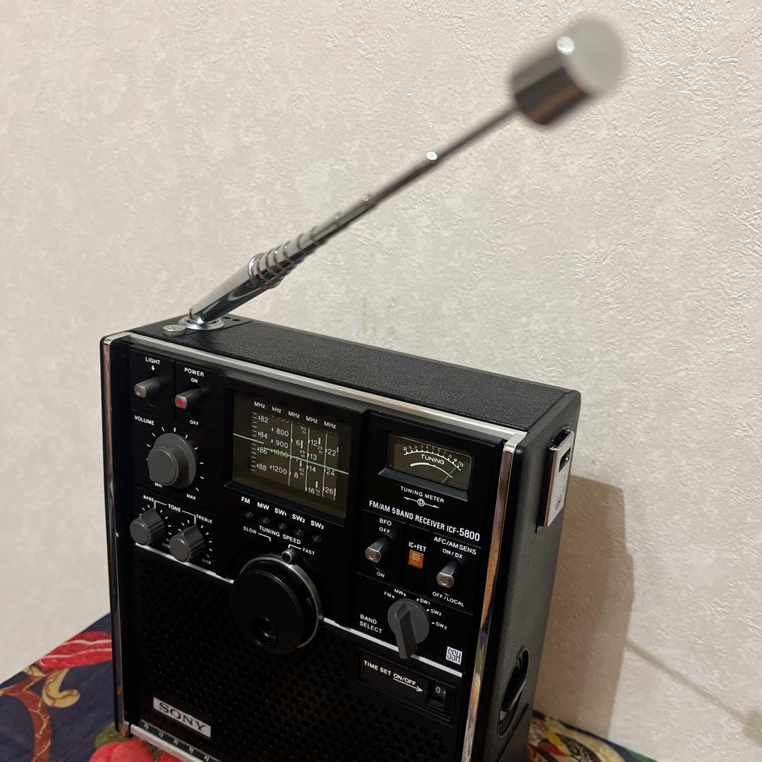 動作美品！●スカイセンサ－　5800 ●昭和のBCL傑作機！