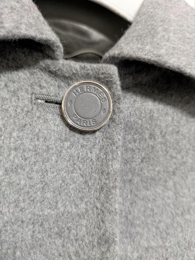 HERMES　カシミヤ　ショートコート
