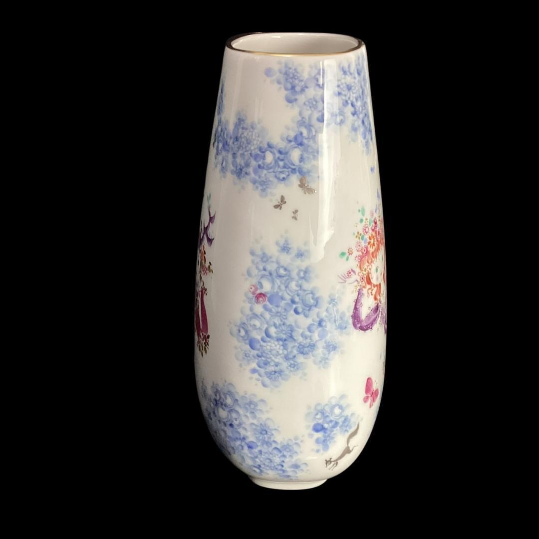 【超希少】マイセン 真夏の夜の夢 フラワーベース 花瓶 サマーナイトドリーム